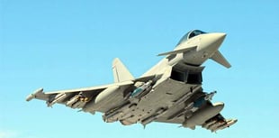 RAF Typhoon set to soar over Dartmouth today