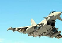 RAF Typhoon set to soar over Dartmouth today