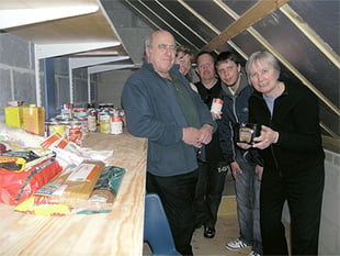 Foodbank helping out before official opening