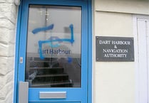 Harbour office swastika attack