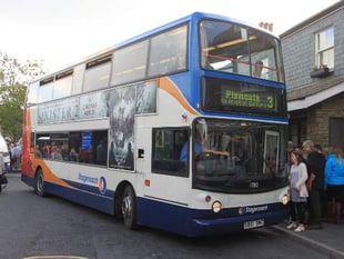 Free weekend bus travel from Plymouth