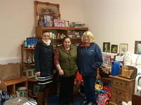 Dartmouth Community Shop opens but has to say a sad goodbye to a founding volunteer