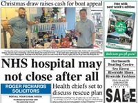 This week's Chronicle front page
