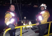 Yacht rescued by lifeboat