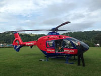 For the benefit of the Air Ambulance’s night time helipad, a musical evening with a licensed bar and barbecue is to be held at Manor Farm in Strete