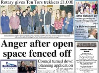 This week's Chronicle front page