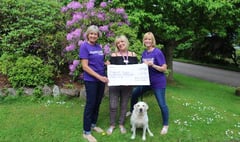 Julie and Elaine walked 60 miles in six days to raise £2,500 for Rowcroft