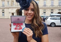 Gold-winning Olympian Giselle receives MBE