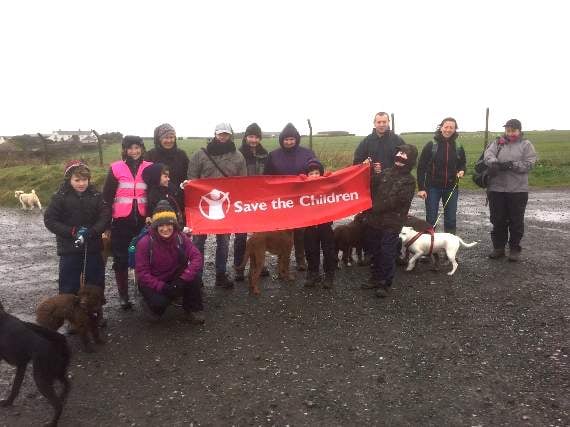 Charity dog walk in aid of Save the Children will take in stunning coastal scenery