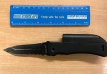 Teenager found armed with knife