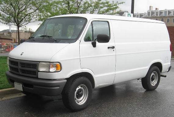 White van men on village roads