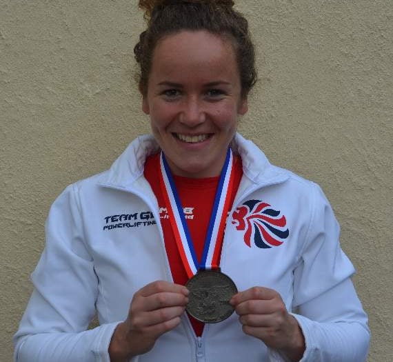 Bronze for powerlifter at European Championships