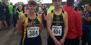 Club members racing around the South Hams