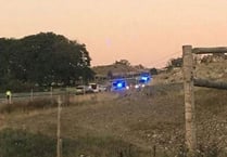 Lee Moor crash: Motorcyclist critically injured after 'losing control on bend'