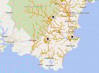 Environment Agency issues flood alerts across the South Hams