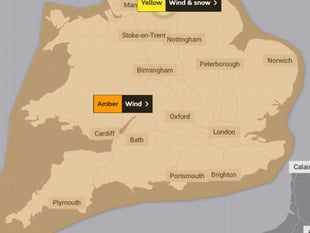‘Danger to life’:  Met Office issues Amber weather warning for entire South West