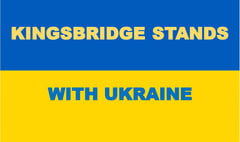 Kingsbridge holds vigil to show solidarity with Ukraine