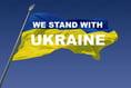 Modbury residents gather to show support for Ukraine