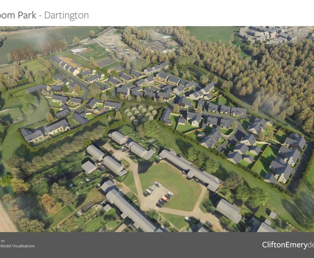 Green light for 120 new homes in Dartington
