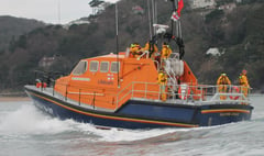 RNLI Salcombe lifeboat rescues four people