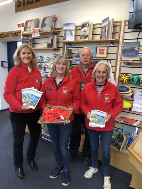 Volunteers at Dartmouth Visitor Centre