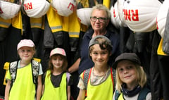 Jubilee fundraiser leads to lifeboat station visit for pupils