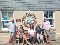 Kingsbridge Care Hub unveils plaque to accompany Community Mosaic 