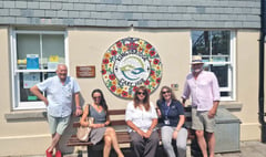 Kingsbridge Care Hub unveils plaque to accompany Community Mosaic 