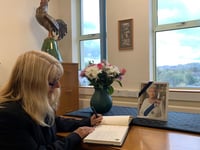 Last chance to write in Ivybridge Book of Condolence