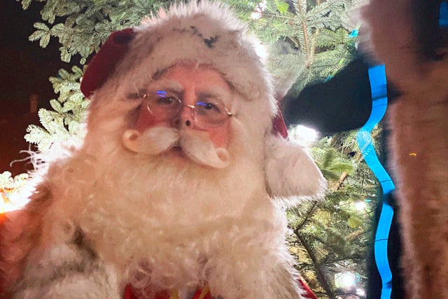 Merriment as town lights up for Christmas