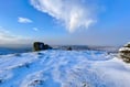 Risk of snow this evening as cold snap continues