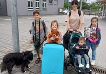 Ukranian family searches for new home