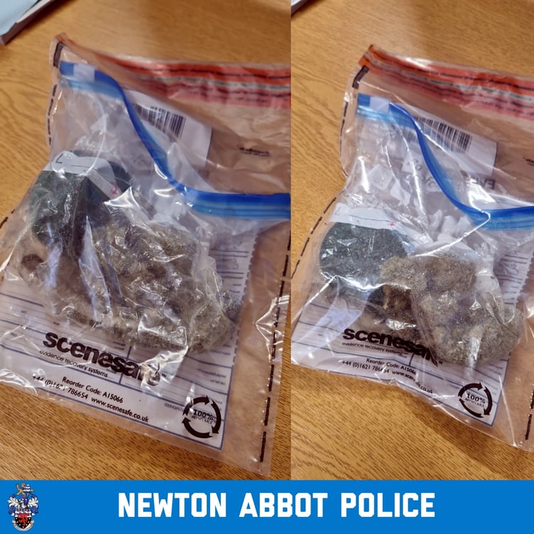 A MAN caught smoking cannabis by police in a Newton Abbot park was arrested yesterday evening, Thursday.
Picture: Newton Abbot Police Station (March 2 2023)