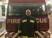 Firefighter’s long service commended