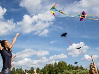 ‘Kites for a king’ project