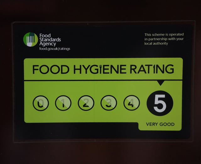 Food hygiene ratings given to 19 South Hams establishments