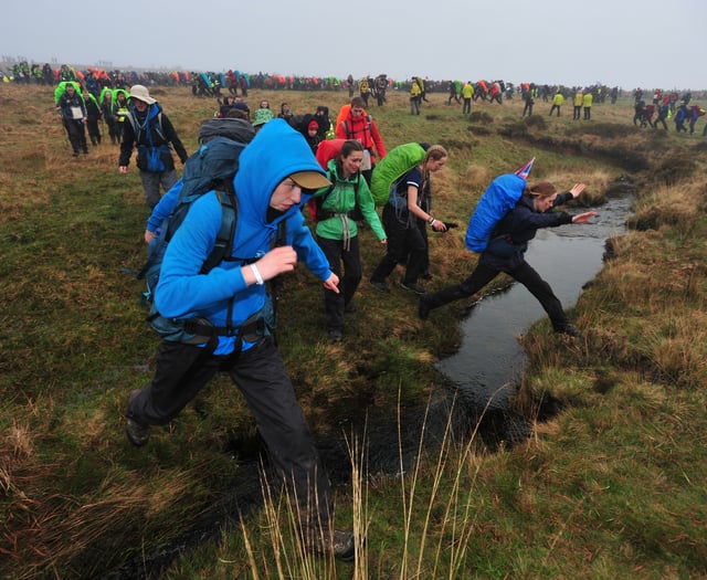 Start of Ten Tors Challenge 2023