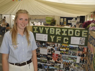 Ivybridge Young Farmers created a great display at Devon County Show