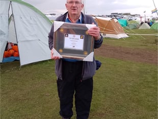 Former College Governor awarded for 50 years training Ten Tors teams