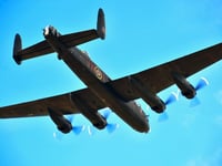 Historic aircraft over Devon today