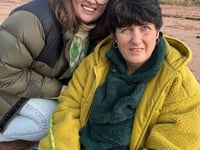 Devon family take on coastal hike for Parkinson's UK
