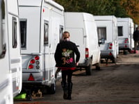 Dozens of Traveller caravans in South Hams