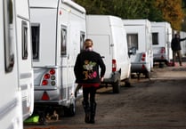Dozens of Traveller caravans in South Hams
