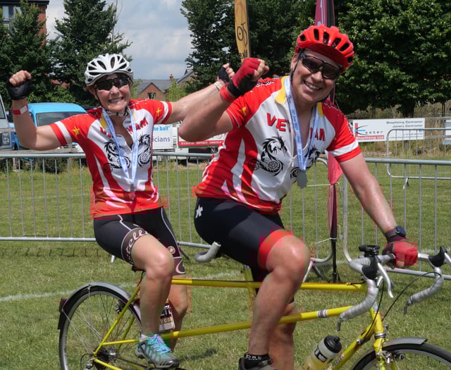 Nello cycle ride on target to raise £60,000 for cancer charity FORCE
