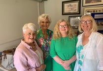 Angela Rippon helps charity celebrate