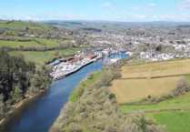 Litter picking in Totnes