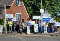 Hospital strike enters second day