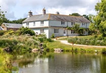 Farmhouse for sale has 17th century origins - and a swimming pond 