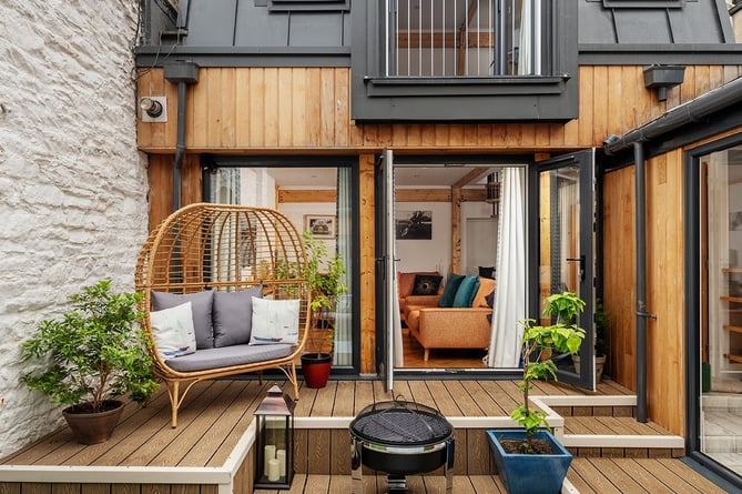 waterfront house