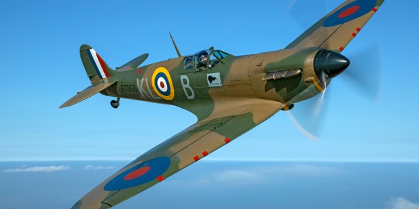 Spitfire's historic South Devon flight for 90th anniversary tour